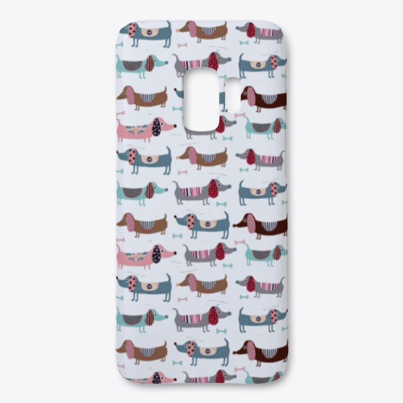 Cute Dachshund Face Mask