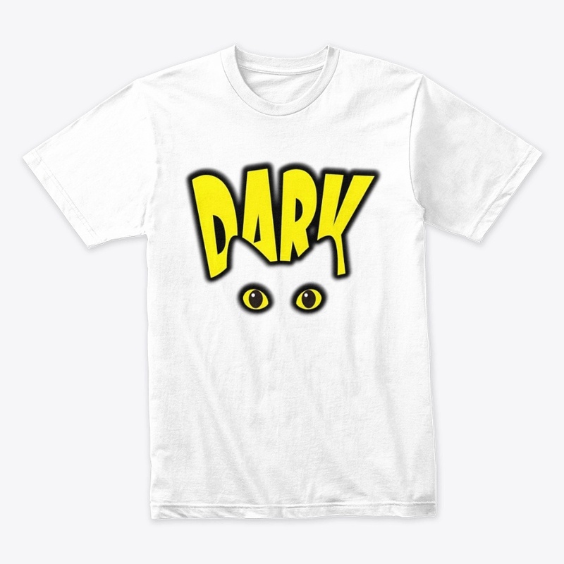 Dark Cat eye tshirt graphic design 