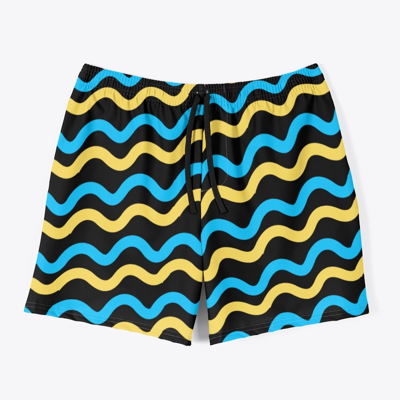 A YELLOW & BLUE MIXING PATTERN