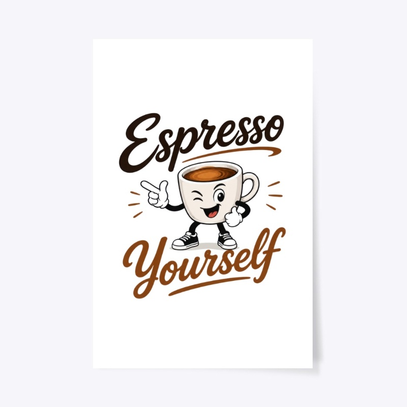 Espresso Yourself Cute Coffee Mug