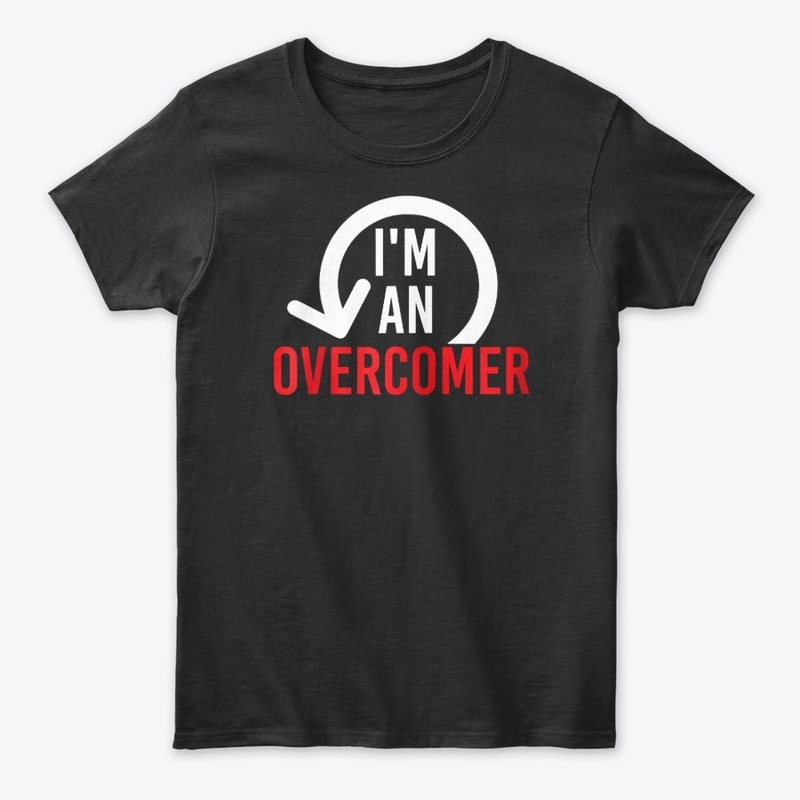 I'm an Overcomer Zip T-Shirt Hoodie