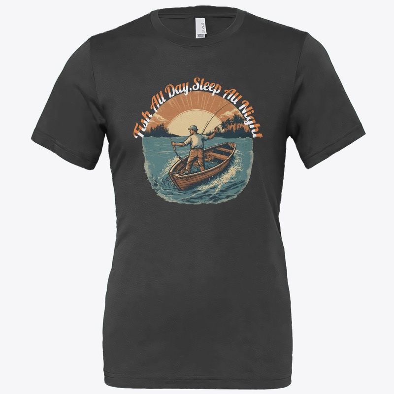 Fishing t-shirt design