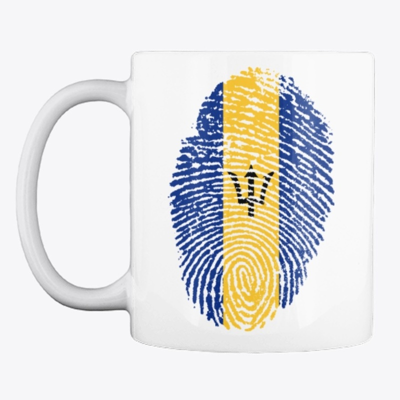 Barbados Fingerprint Mug