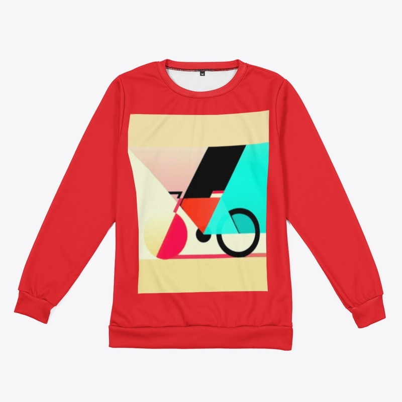 Geometrical craved model illustration