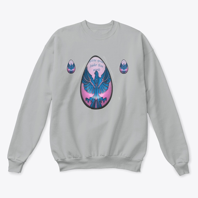 Peak egg bird design on tshirts