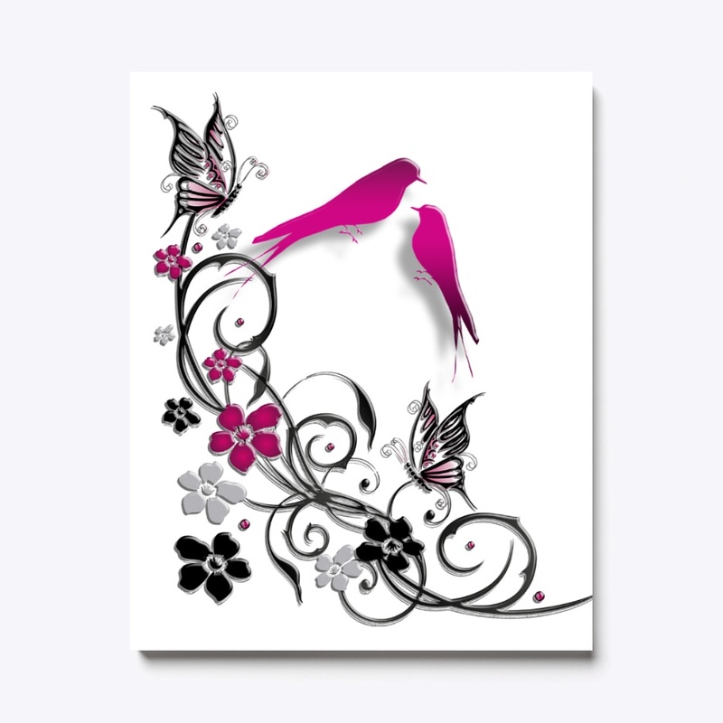 Floral, cute, awesome, women, mom, 