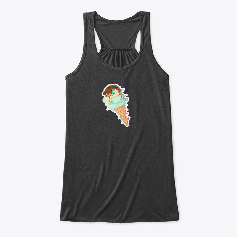 Glitchy Ice Cream Cone
