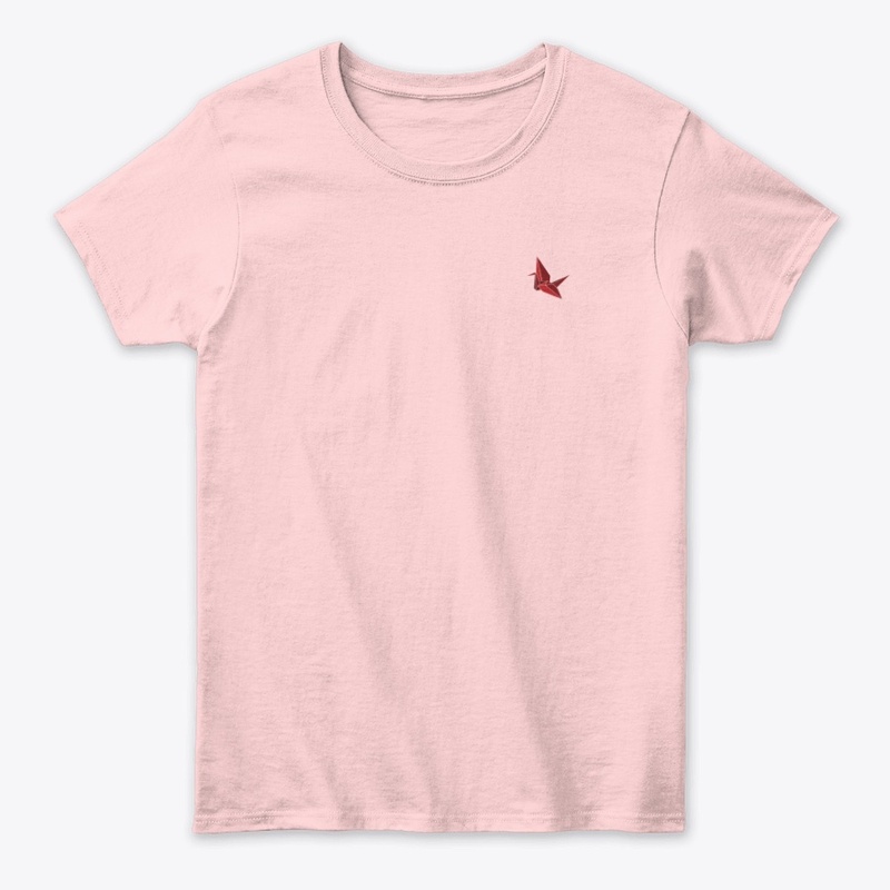 Tiny Red Origami Crane