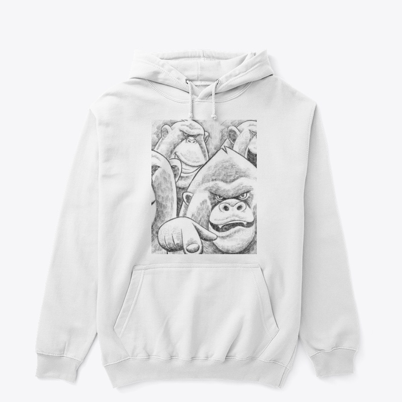 Monkey shirt, Monkey lover gift,