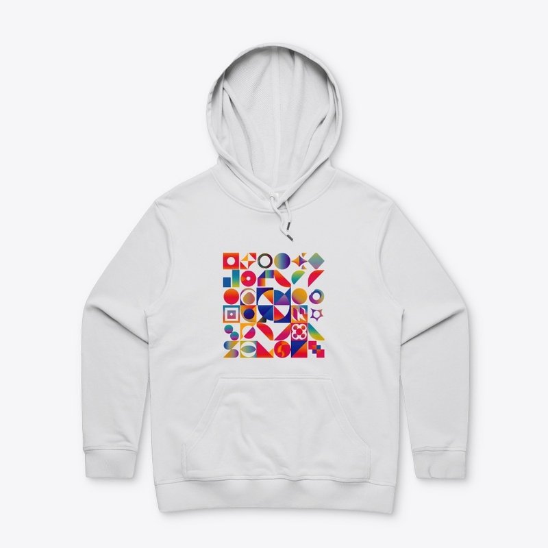 "Geometric Wonderland Long Sleeve Tee"