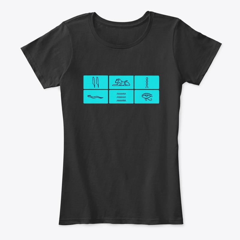 Egyptian Hieroglyphs (reverse)