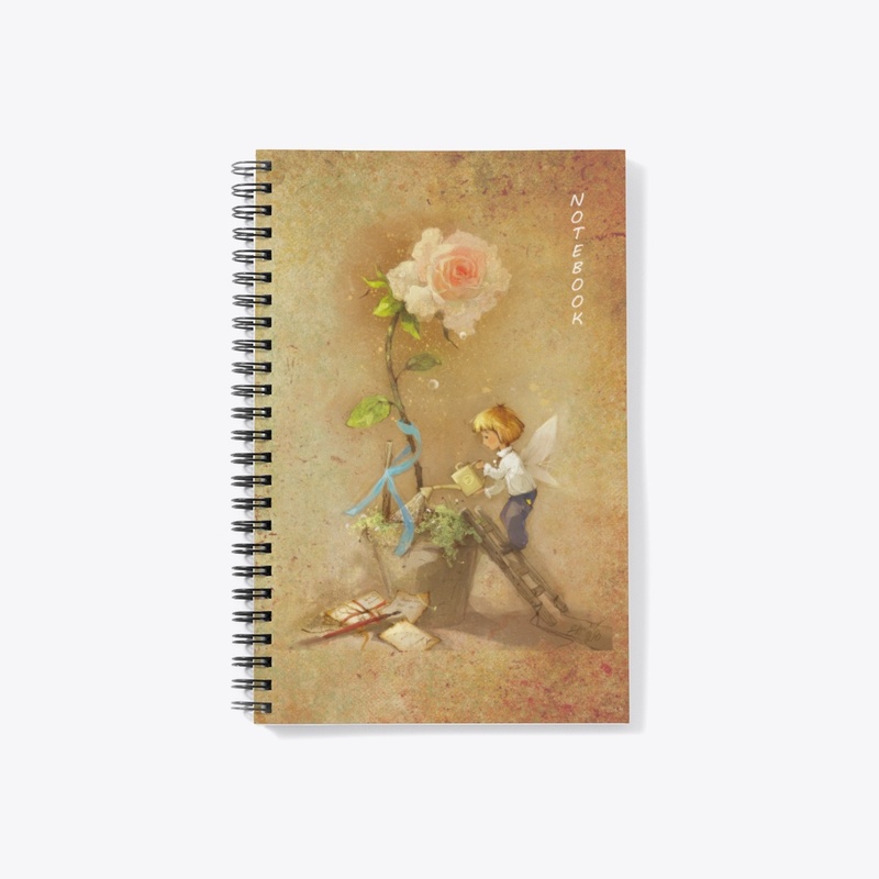 My rose. Notebook.