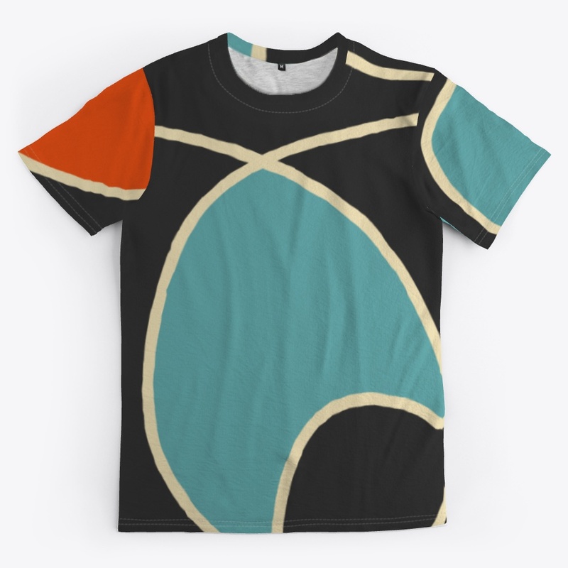 Abstract Colorful Retro Pattern