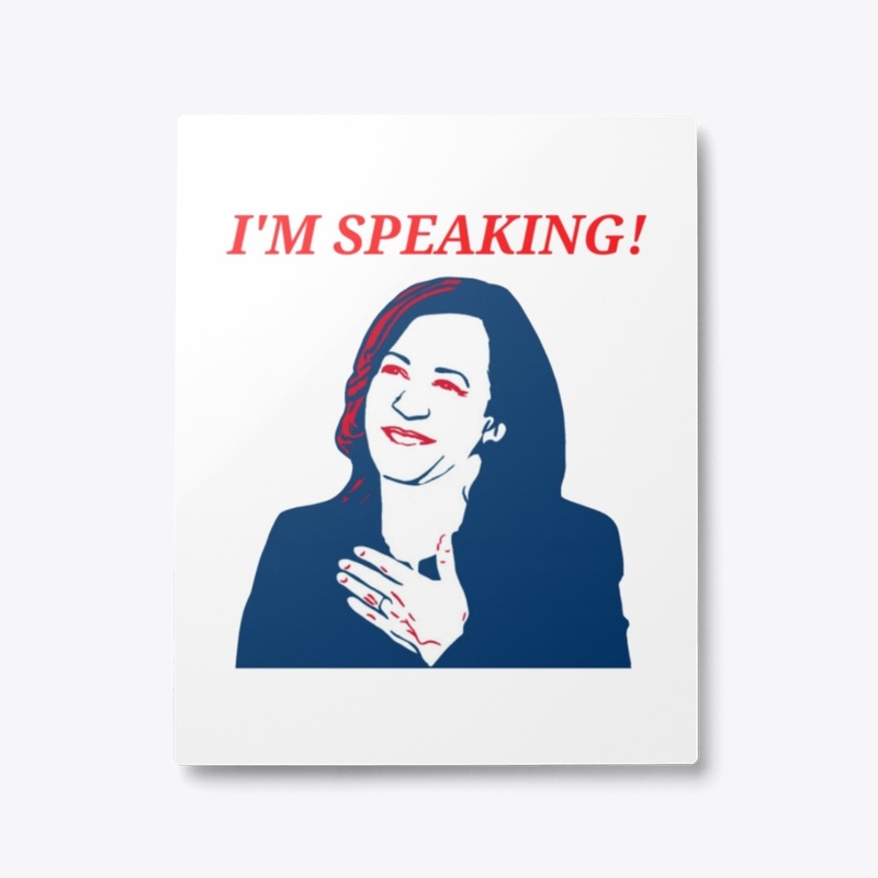 I'm speaking