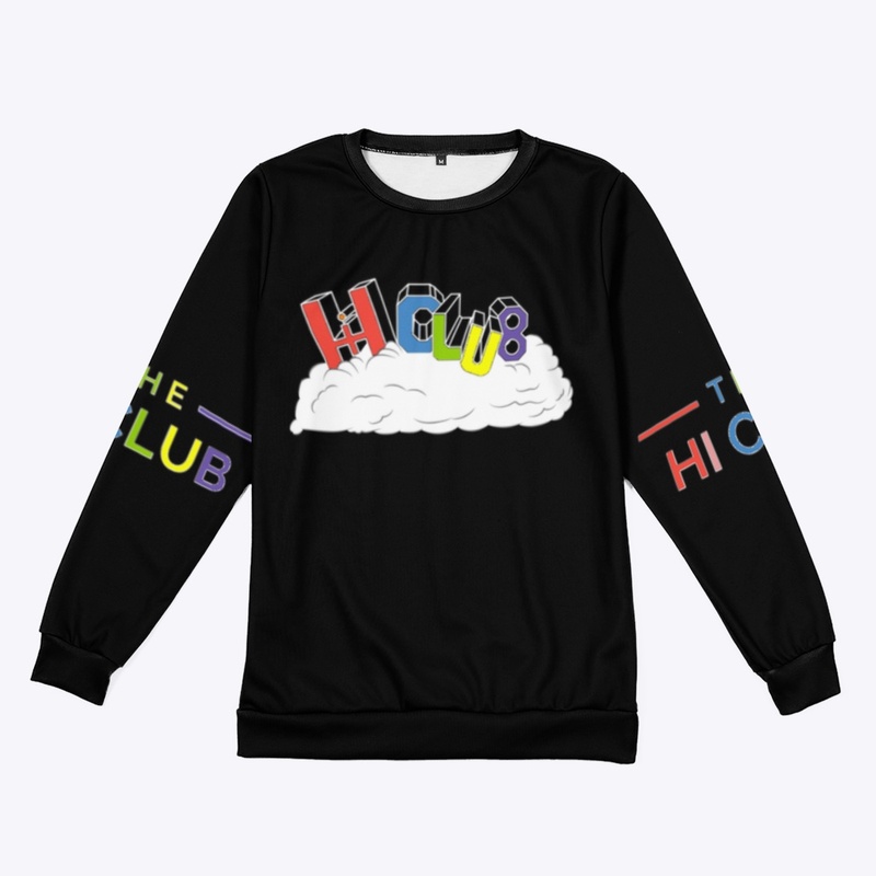WHAT THE HI CLUB  CLOUDLIFE CREWNECK 