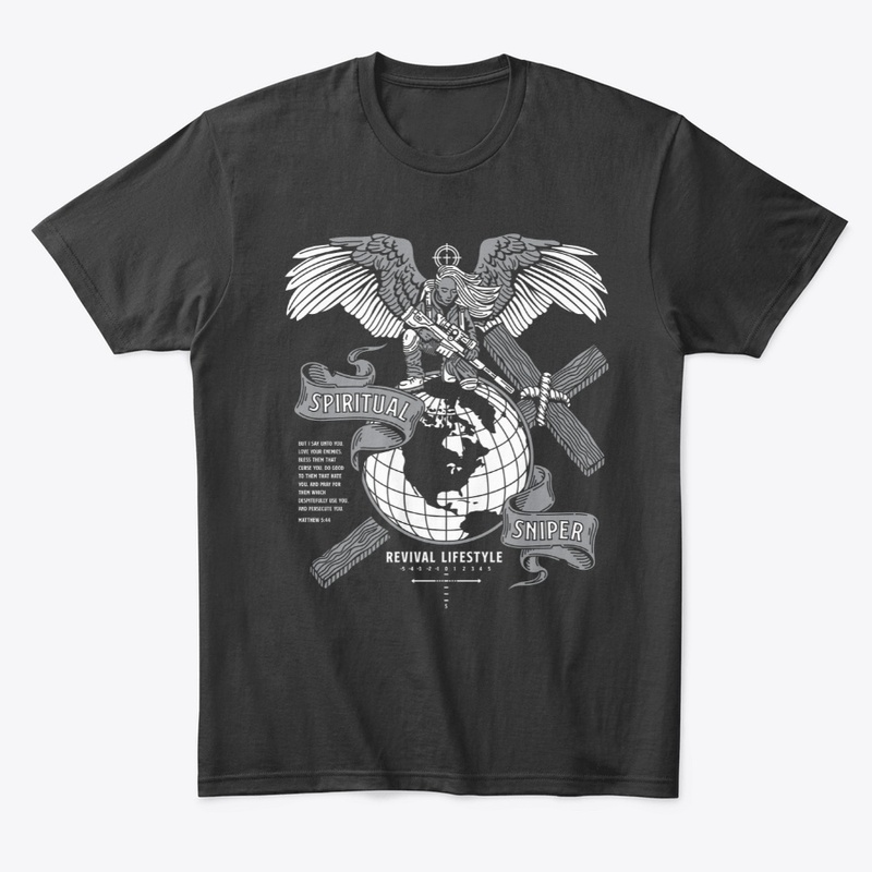 Spiritual Sniper (White Text) 