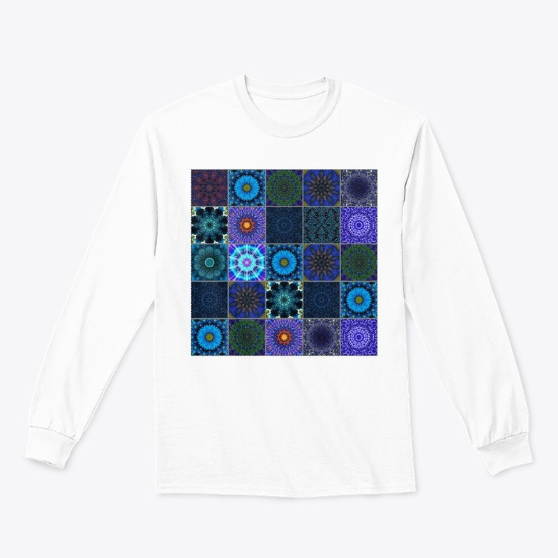 Blue Crazy Quilt Pattern