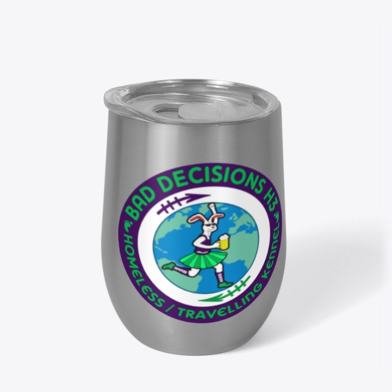 Wine Tumbler - Bunny in Tutu