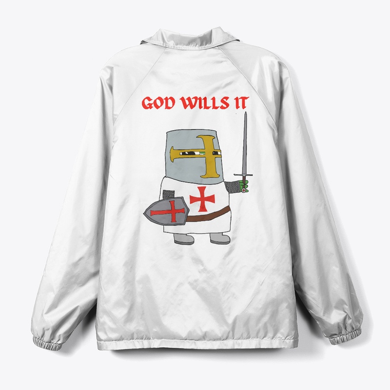 "Crusader Pepe" jacket