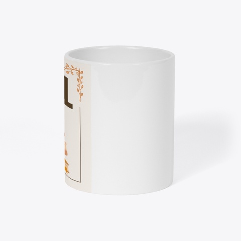 Fall Vibes White T-Shirt Right