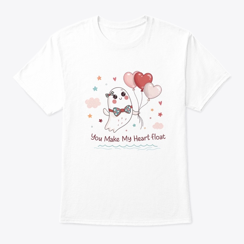 "Whimsical Cute Ghost T-Shirt 