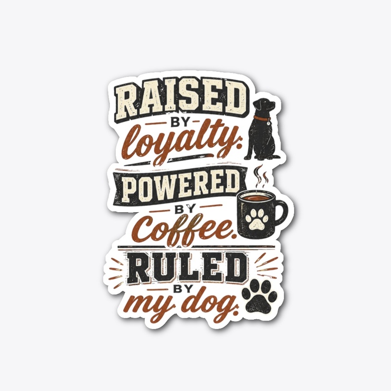 Ruled By My Dog Design