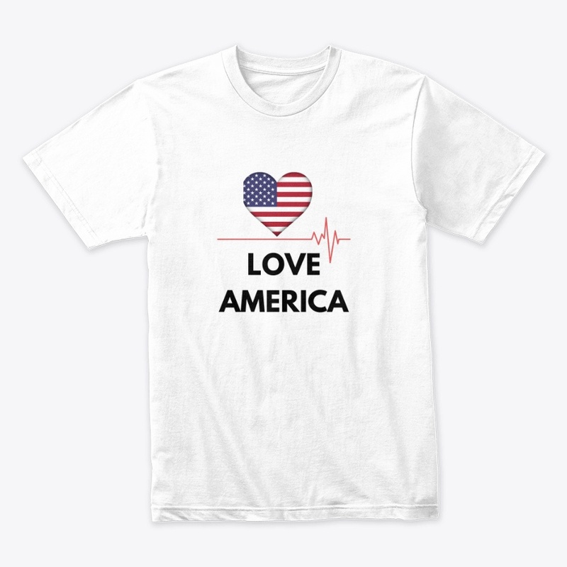 Love America Tee - Independence day Tee!