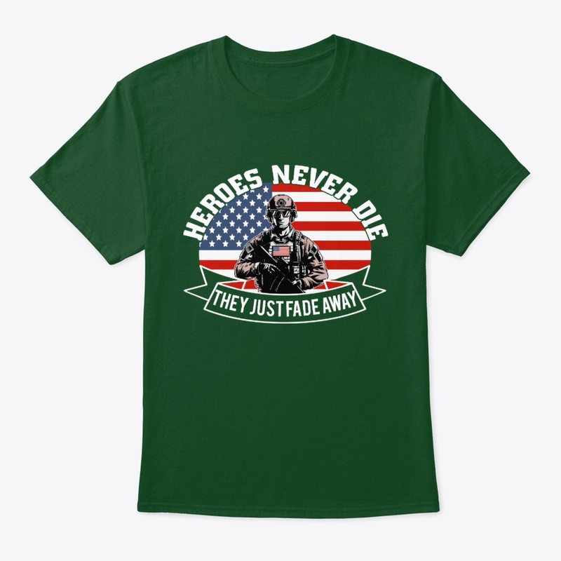 American Flag -military shirt & hoodie 