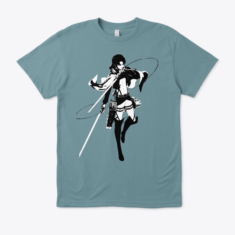 Anime Eren Yeager T-shirt For Men 