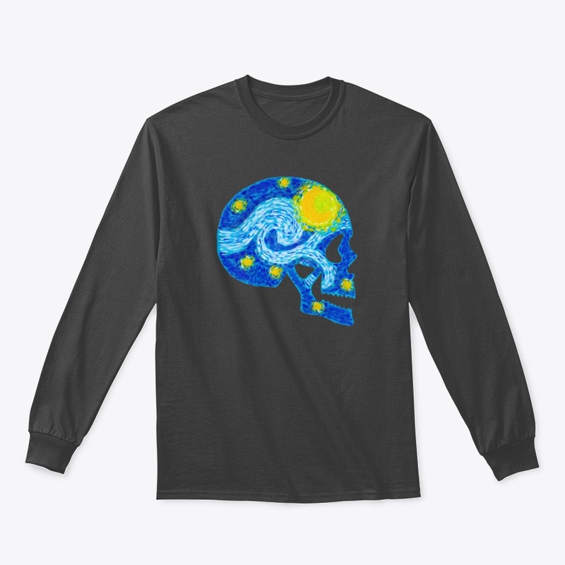 Starry Night Skull
