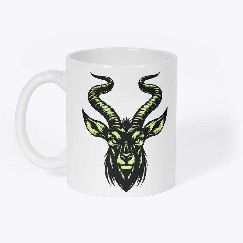 Angry Antelope Head