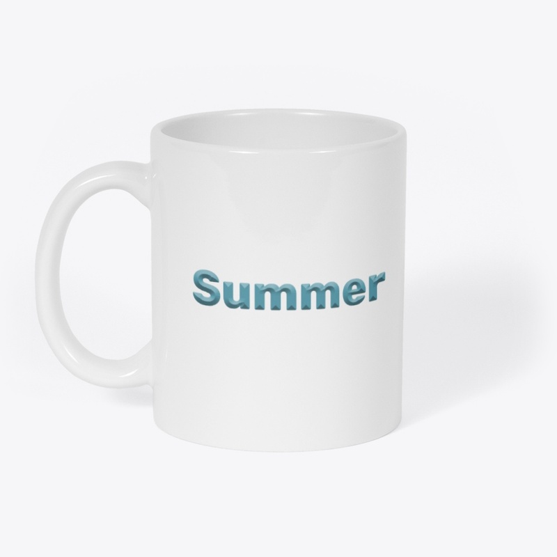 Summer Blue word 