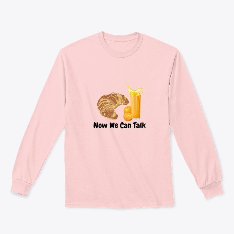 Now We Can Talk Croissant Orange