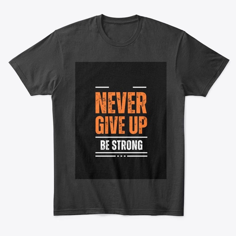 Never give up