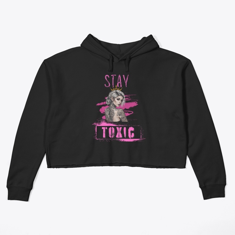 stay toxic pink
