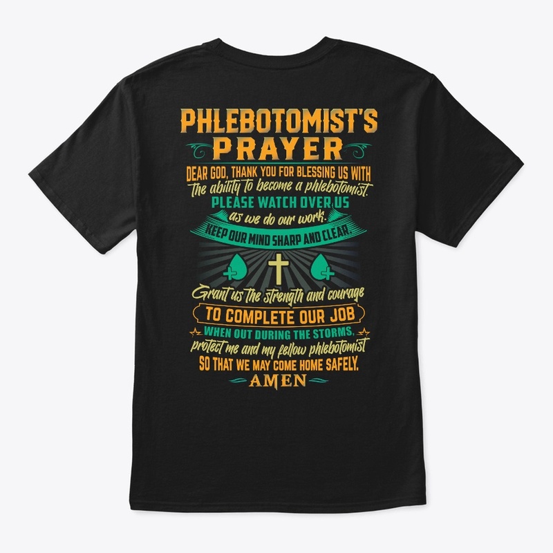 Phlebotomist's Prayer Hoodie 