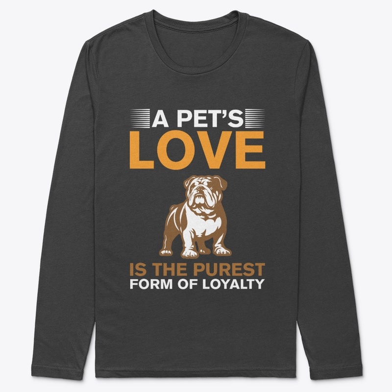 A pet’s love t shirt 