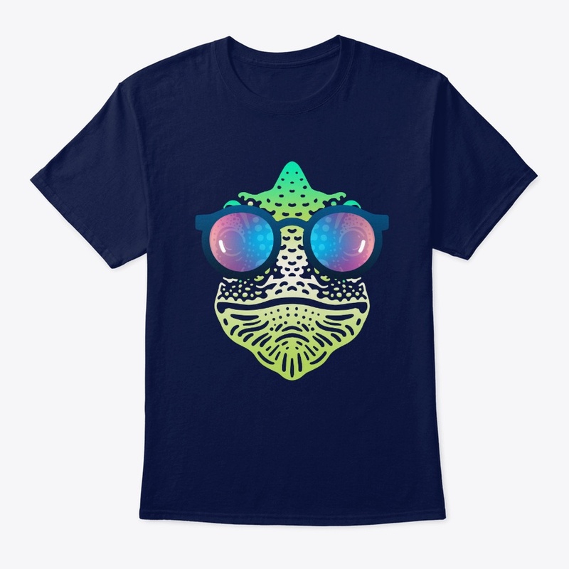 Cute Chameleon in Sunglasses (clr+sg06)