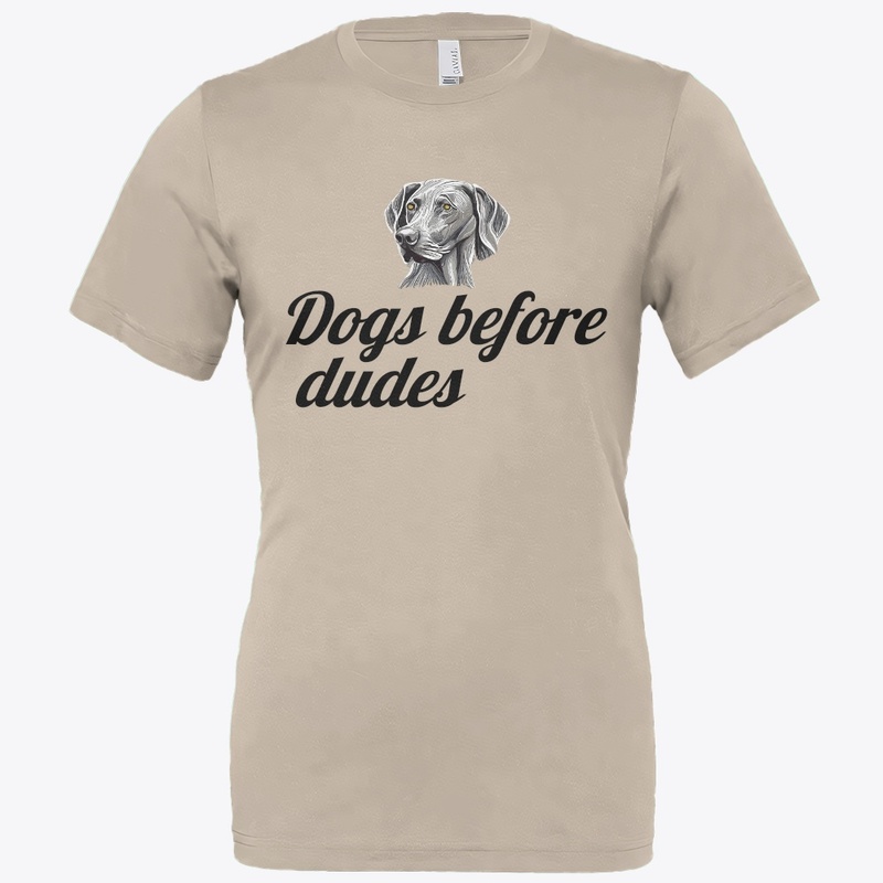Clothes with a picture of a dog