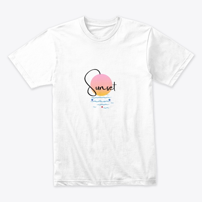 Sunset t shirt 