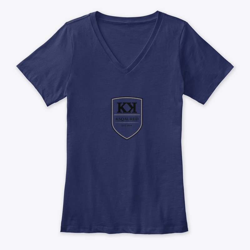 KSQAURED Women's Premium V-Neck Tee