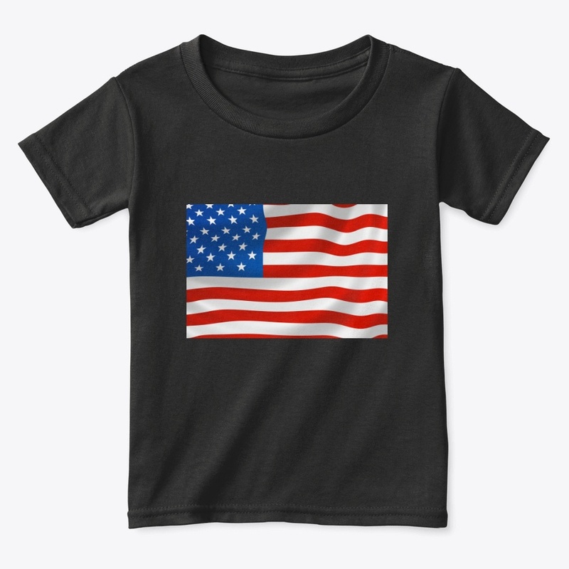 Beautiful American Flag Tee Tshirt