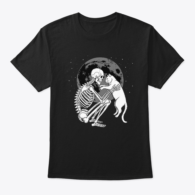 Skeleton and Cat Moon