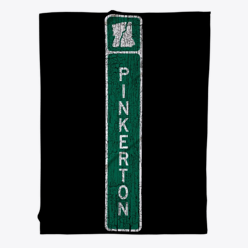 Pinkerton NH TownLine Sign Green White