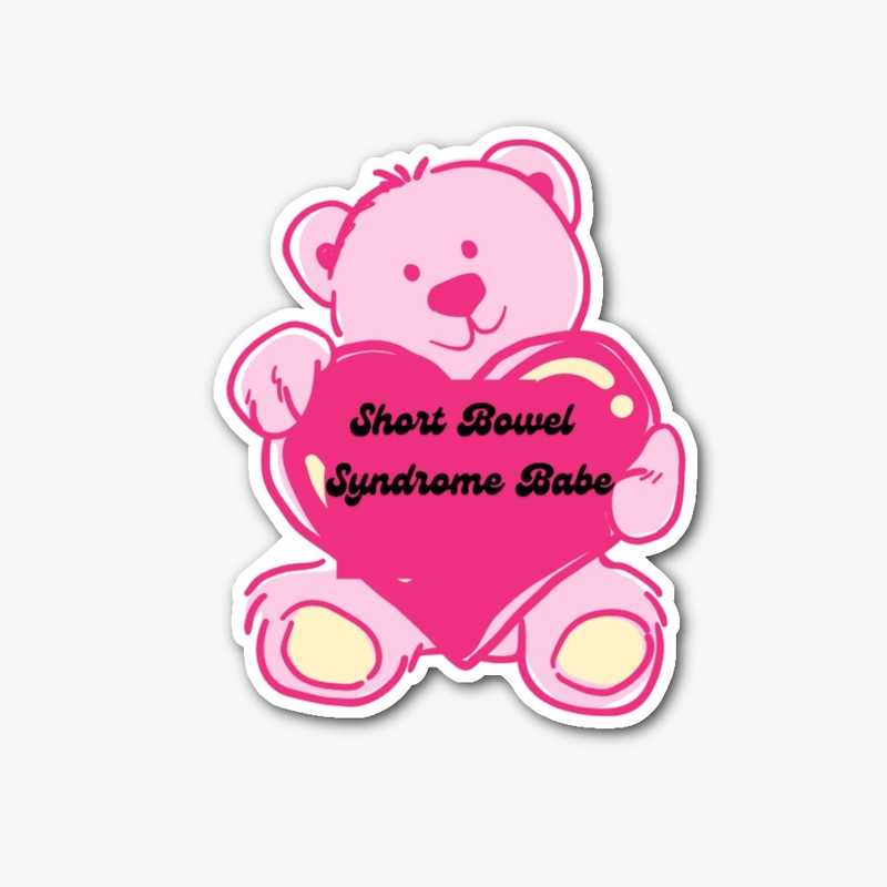 Pink short bowel syndrome bear 