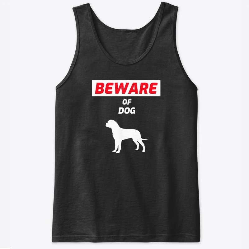 Beware Of Dog Funny Cute Pet Meme