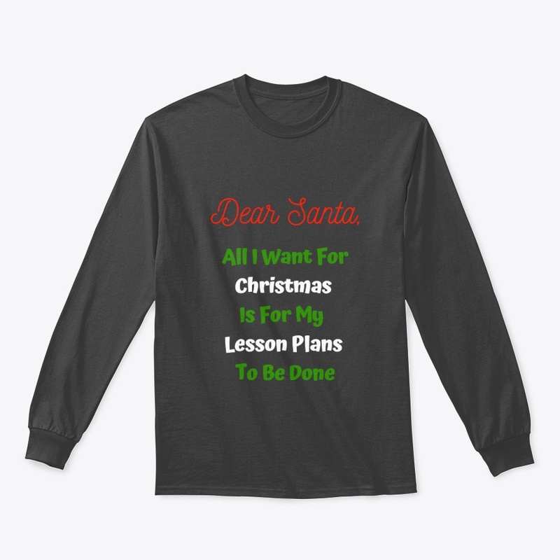 Dear Santa- Lesson Plan