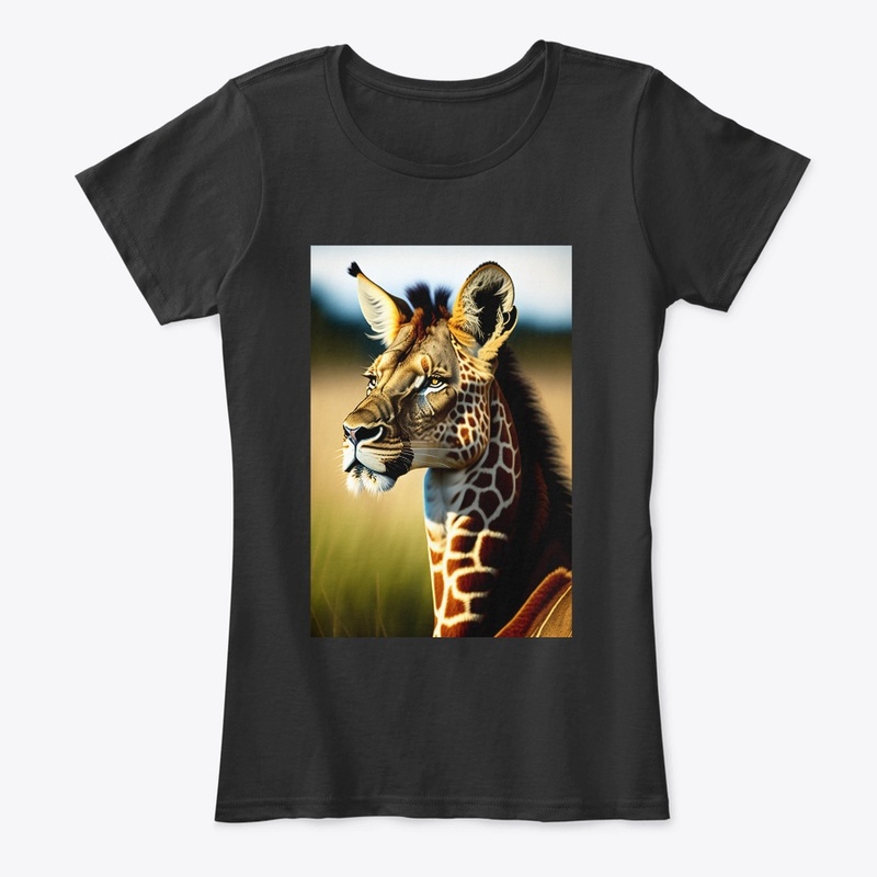 Adorable giraffe graphic design Tshirts 