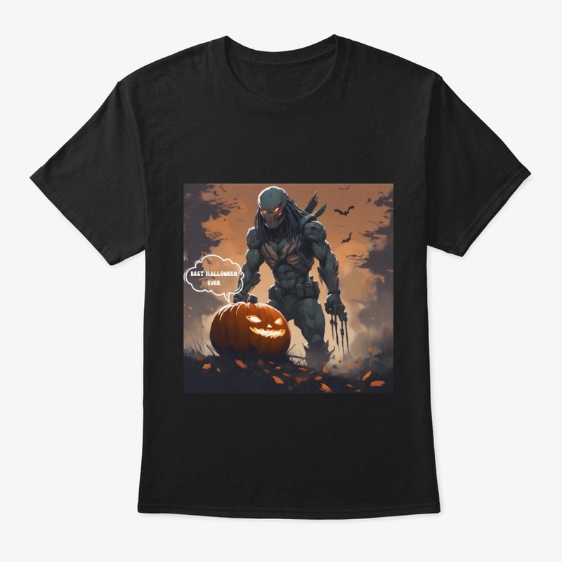 Best Halloween - Predator Meets Pumpkin