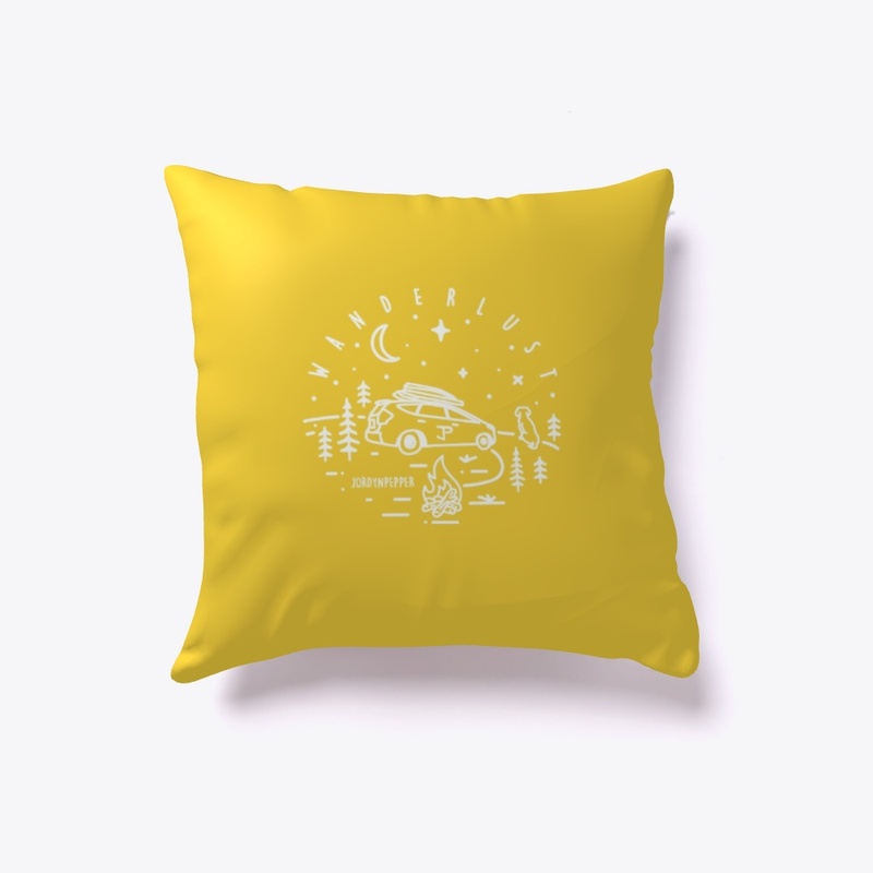 Wanderlust Pillow 